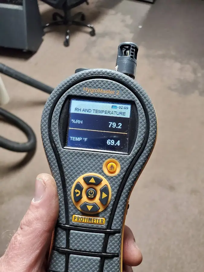 Moisture meter humidity assessment for Fire & Smoke Damage Restoration in Herriman